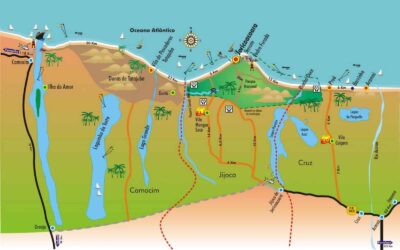 Quais as principais cidades litorâneas do Ceará?